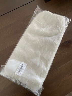 White Faux Fur Leg Warmers